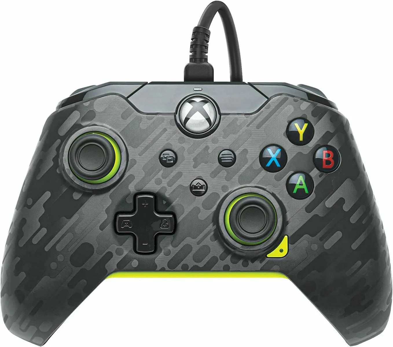 20220715170111_084e2c11 PDP Ενσύρματο Gamepad για PC / Xbox One / Xbox Series Yellow / Black Camo - Image 1