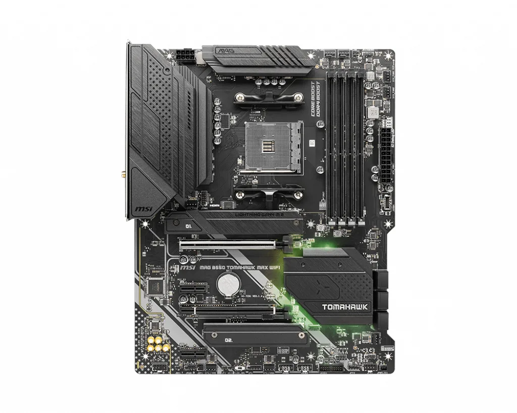 MSI MAG B550 Tomahawk Max WiFi Motherboard ATX με AMD AM4 Socket 7C94-043R - Image 1