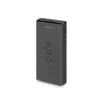 SBS Fast Power Bank 10000mAh με 2 Θύρες USB-A Μαύρο