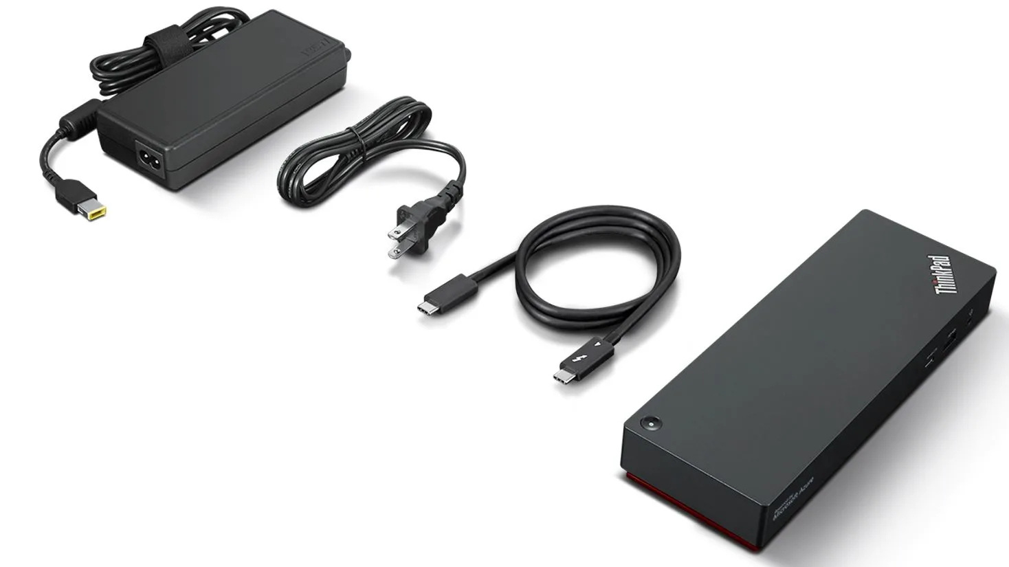 Lenovo ThinkPad Thunderbolt 4 Smart Dock Thunderbolt 4 Docking Station με HDMI/DisplayPort 4K PD Ethernet Μαύρο - Image 1