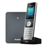 Yealink W76P Ασύρματο Τηλέφωνο IP 10 γραμμών Μαύρο