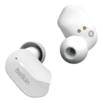Belkin Soundform Play True In-ear Bluetooth Handsfree Ακουστικά με Αντοχή στον Ιδρώτα και Θήκη Φόρτισης Λευκά