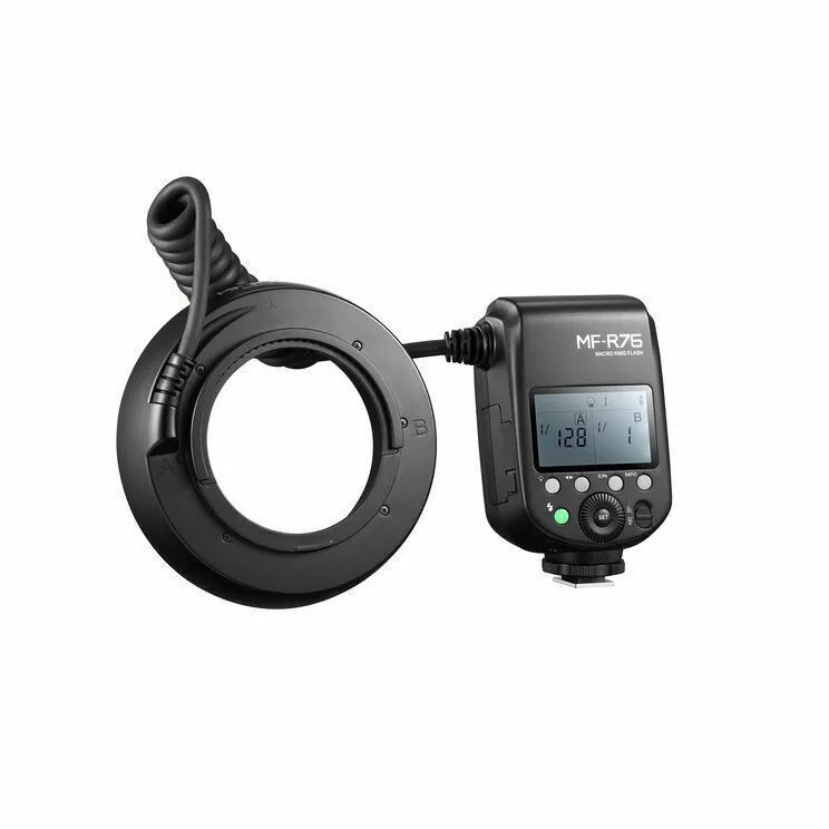 Godox MFR76 Manual Macro Ring Flash για Canon / Fujifilm / Nikon / Olympus / Panasonic / Pentax / Sony Μηχανές - Image 1