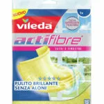 Vileda Actifibre Πανάκι Καθαρισμού με Μικροΐνες για Τζάμια Κίτρινο 36x32εκ. 151708