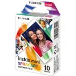 Fujifilm Color Instax Mini Instant Φιλμ 16779809 (10 Exposures) Spray Art
