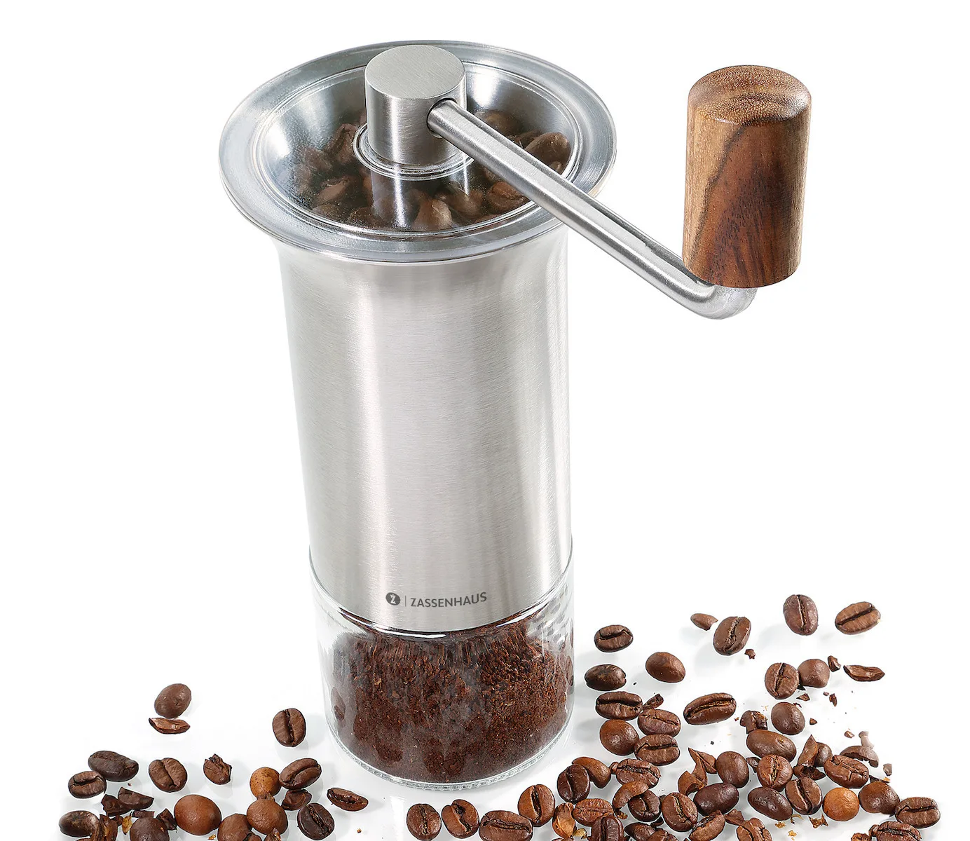 20220801111422_zassenhaus_cheirokinitos_mylos_alesis_kafe_brown Zassenhaus Χειροκίνητος Μύλος Άλεσης Καφέ Brown - Image 1