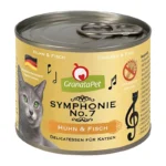 Granata Pet Foods Symphonie No.7 Υγρή Τροφή για Γάτες σε Κονσέρβα με Κοτόπουλο και Ψάρια χωρίς Σιτηρά 200gr