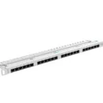 Lanberg Patch Panel για Rack 1U 19" 24 Θυρών Γκρι PPU5-0024-S
