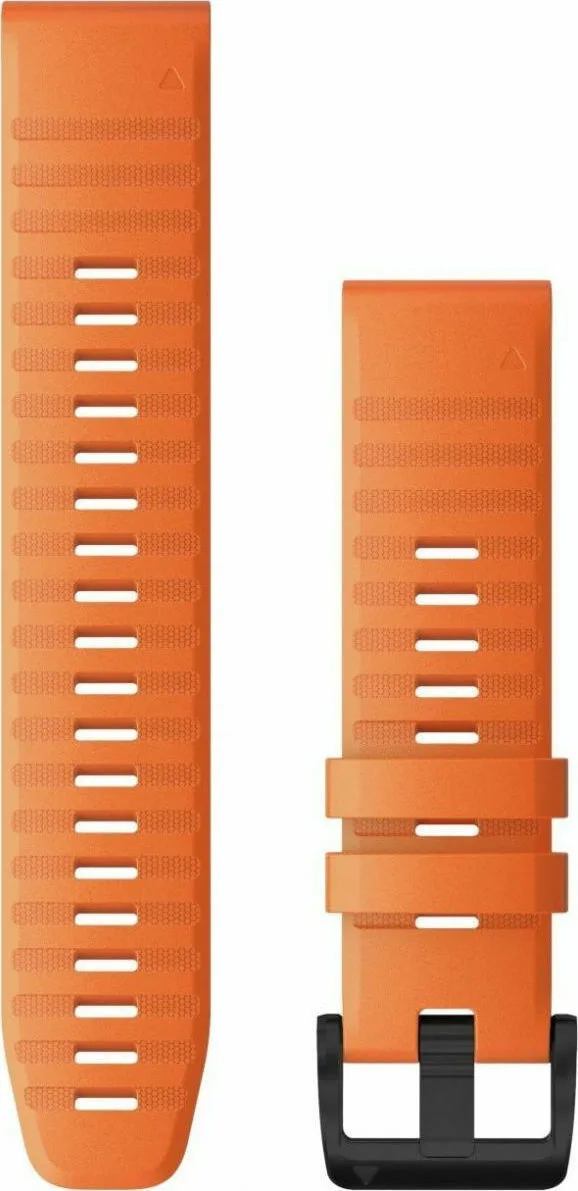Garmin Quickfit 22 Λουράκι Σιλικόνης Ember Orange (Fenix 5 / 5 Plus / 6 / 6 Pro / 7 / 7 Pro / 8 / E (47mm)) 010-12863-01 - Image 1