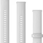 Garmin Λουράκι Σιλικόνης Λευκό (Forerunner 55/245/645 / Vivoactive 3/5/HR / Venu Sq 2) 010-13021-01