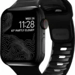 Nomad Sport Strap M/L Λουράκι Σιλικόνης με Pin Μαύρο (Apple (Apple Watch 42/44/45mm) NM1AM10000