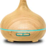 Cecotec Led Συσκευή Αρωματοθεραπείας Υπερήχων Pure Aroma 300 Yang με Χρονοδιακόπτη Καφέ 300ml 05282