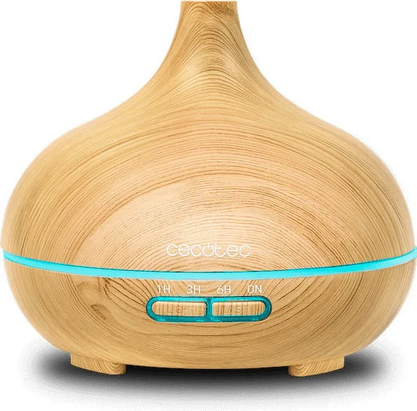 Cecotec Led Συσκευή Αρωματοθεραπείας Υπερήχων Pure Aroma 300 Yang με Χρονοδιακόπτη Καφέ 300ml 05282 - Image 1