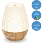 Beurer Led Συσκευή Αρωματοθεραπείας Υπερήχων LA 40 με Χρονοδιακόπτη Λευκή 12W