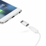 SBS Μετατροπέας USB-C male σε micro USB female Λευκό 1τμχ TEADAPTC