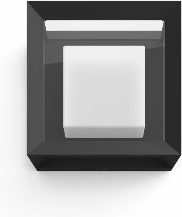 Philips Econic Επιτοίχια Εξωτερική Πλαφονιέρα LED IP44 15W με Ψυχρό Λευκό Φως 11.5x26x26εκ. 915005731901 - Image 1
