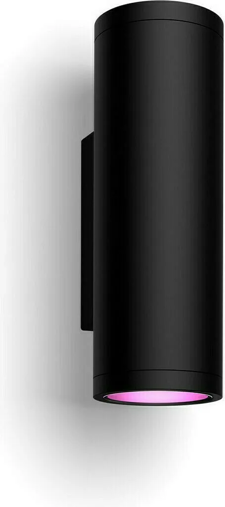 20220809160420_philips_appear_epitoichio_spot_exoterikou_chorou_me_ensomatomeno_led_se_mayro_chroma_1746330p7 Philips Επιτοίχιο Εξωτερικό Σποτ LED IP44 8W με Ψυχρό Λευκό Φως Διπλής Δέσμης 24x11.7x8.4εκ. 915005842801 - Image 1