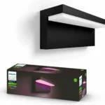 Philips Nyro Επιτοίχια Εξωτερική Πλαφονιέρα LED IP44 5W με Ψυχρό Λευκό Φως 32.7x13.5x10.5εκ. 915005841701