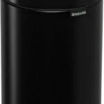 Brabantia New Icon 649001 Μεταλλικό Καλαθάκι Μπάνιου 3lt Black Matt Black Matt