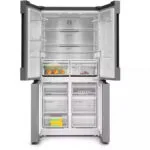 Bosch Ψυγείο Ντουλάπα 605lt Total NoFrost Υ183xΠ91xΒ73.1εκ. Inox KFN96APEA