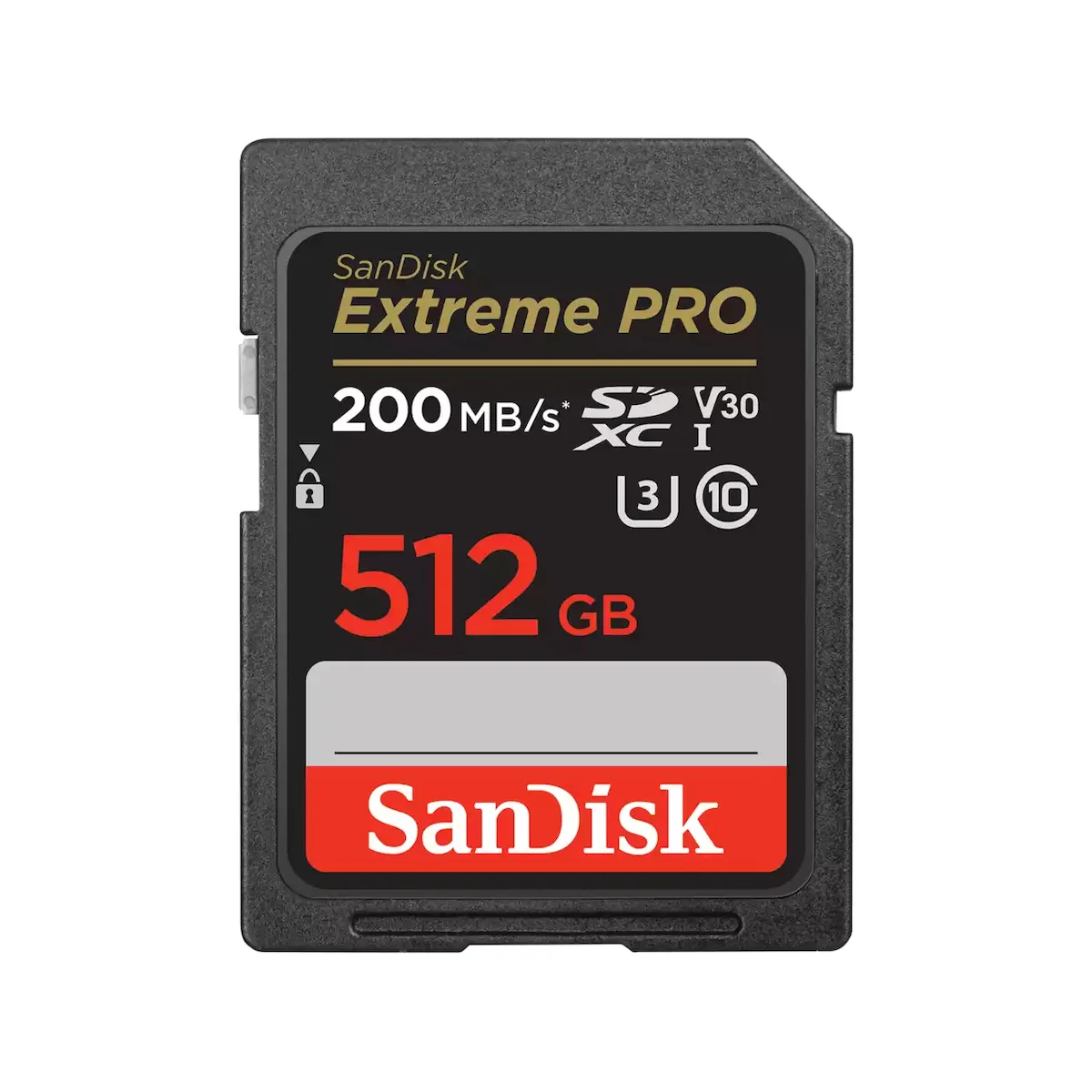 Sandisk Extreme Pro SDXC 512GB Class 10 U3 V30 UHS-I - Image 1