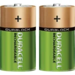 Duracell Recharge Ultra Επαναφορτιζόμενες Μπαταρίες D Ni-MH 3000mAh 1.2V 2τμχ