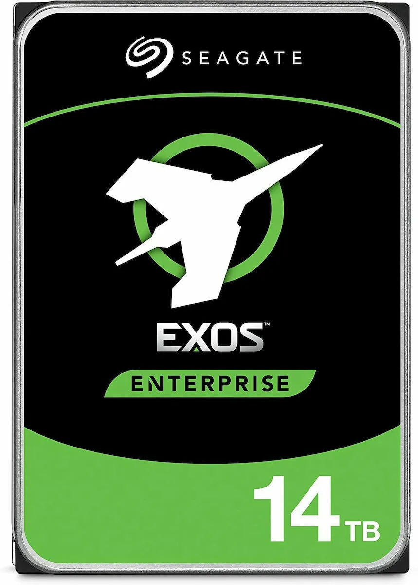 Seagate Exos X18 FastFormat 14TB HDD Σκληρός Δίσκος 3.5" SATA III 7200rpm με 256MB Cache για NAS / Server ST14000NM000J - Image 1
