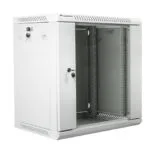 Lanberg Επιτοίχια Καμπίνα Rack 12U 60x45x64.57cm Γκρι WF01-6412-10S