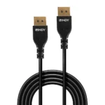 Lindy Cable DisplayPort male - DisplayPort male 2m Μαύρο (36462)