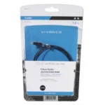 Vivanco Optical Audio Cable TOS male - TOS male Μαύρο 1m (46515)