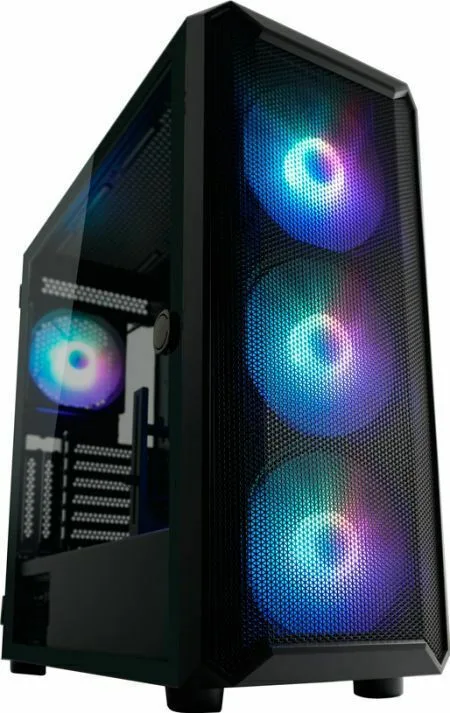 LC-Power Gaming 804B - Obsession_X Midi Tower Κουτί Υπολογιστή με Πλαϊνό Παράθυρο και RGB Φωτισμό Μαύρο - Image 1