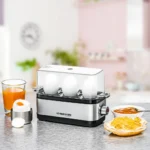 Rommelsbacher ER 300 Βραστήρας Αυγών 3 Θέσεων 300W Ασημί