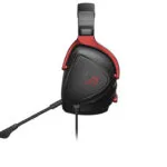 Asus ROG Delta S Core Over Ear Gaming Headset με σύνδεση 3.5mm Μαύρο/Κόκκινο