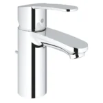 Grohe Αναμεικτική Μπαταρία Νιπτήρα Ασημί 3355220E