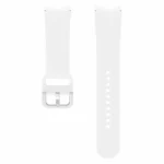 Samsung Λουράκι Σιλικόνης Λευκό (Galaxy Watch4/5/6/7/FE/4 Classic/6 Classic/5 Pro) ET-SFR91LWEGEU