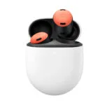 Google Pixel Buds Pro Bluetooth Handsfree Ακουστικά με Αντοχή στον Ιδρώτα και Θήκη Φόρτισης Coral