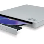 Hitachi-LG Data Storage Εξωτερικός Οδηγός Εγγραφής/Ανάγνωσης CD/DVD για Laptop / Desktop Λευκό GP57EW40.AHLE10B