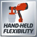 Einhell TC-SY 400 P Ηλεκτρικό Πιστόλι Βαφής 400W με Δοχείο 0.8lt