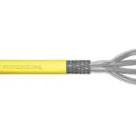 Digitus S/FTP Cat.7a Καλώδιο Δικτύου Ethernet χωρίς ακροδέκτες 500m Κίτρινο 1τμχ DK-1743-A-VH-D-5