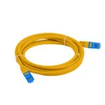 Lanberg S/FTP Cat.6a Καλώδιο Δικτύου Ethernet 1.5m Πορτοκαλί 1τμχ PCF6A-10CC-0150-O
