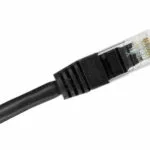 A-LAN U/UTP Cat.6 Καλώδιο Δικτύου Ethernet 0.5m Μαύρο 1τμχ KKU6CZA0.5