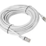 Lanberg U/UTP Cat.6 Καλώδιο Δικτύου Ethernet 10m Γκρι 1τμχ PCU6-10CC-1000-S