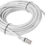 Lanberg U/UTP Cat.5e Καλώδιο Δικτύου Ethernet 10m Γκρι (PCU5-10CC-1000-S)