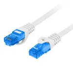 Lanberg S/FTP Cat.6a Καλώδιο Δικτύου Ethernet 0.5m Γκρι 1τμχ PCF6A-10CC-0050-S
