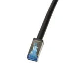 LogiLink S/FTP Cat.6a Καλώδιο Δικτύου Ethernet εξωτερικού χώρου 10m Μαύρο 1τμχ CQ7093S