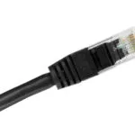 A-LAN U/UTP Cat.5e Καλώδιο Δικτύου Ethernet 0.25m Μαύρο 1τμχ