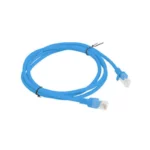 Lanberg U/UTP Cat.5e Καλώδιο Δικτύου Ethernet 0.5m Μπλε 1τμχ PCU5-10CC-0050-B