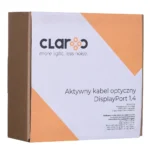 Claroc Cable DisplayPort male - DisplayPort male 10m Μαύρο (CLAROC-DP-14-10M)
