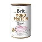 Brit Mono Protein Υγρή Τροφή Σκύλων σε Κονσέρβα με Κουνέλι χωρίς Σιτηρά & Γλουτένη 400gr