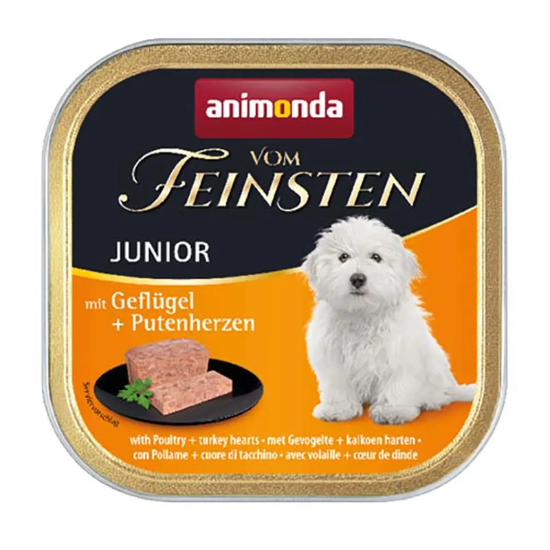 20220905170609_45248e67 Animonda Vom Feinsten Υγρή Τροφή για Κουτάβια σε Ταψάκι με Γαλοπούλα και Πουλερικά χωρίς Σιτηρά & Γλουτένη 150gr - Image 1